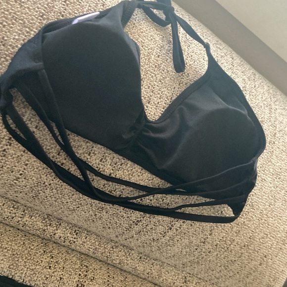 Open Back Strappy Bikini Set | Black - Picture 5 of 7